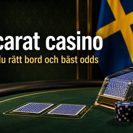 Baccarat casino – så väljer du rätt bord och bäst odds 2026
