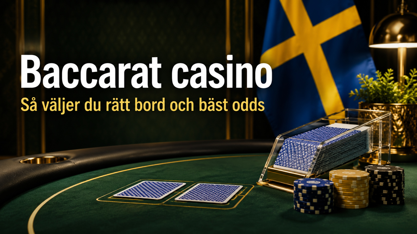 Baccarat casino - så väljer du rätt bord och bäst odds