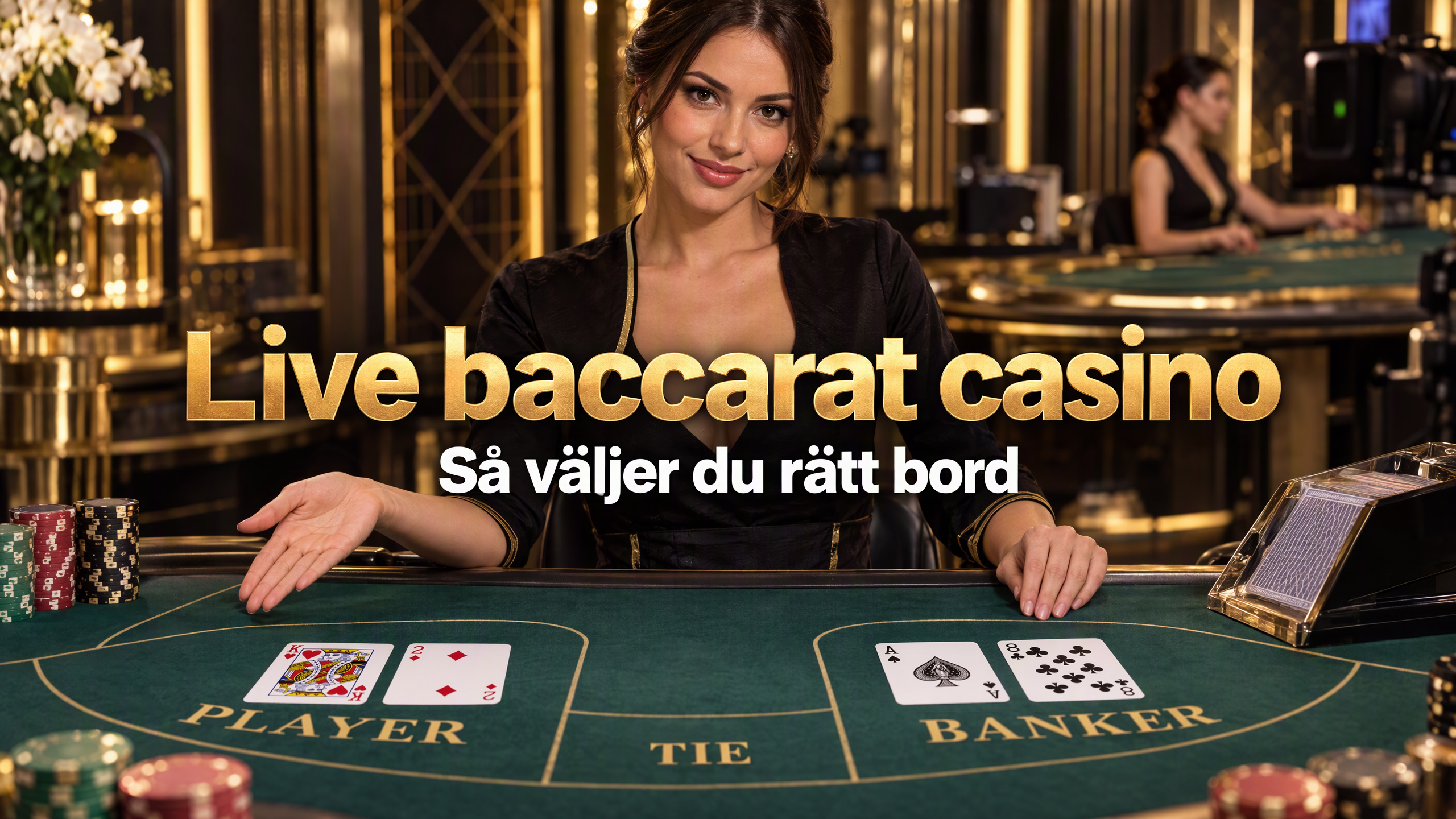 Live baccarat casino - Så väljer du rätt bord